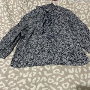 George Professional WorkWear Women’s Blouse Floral Pattern